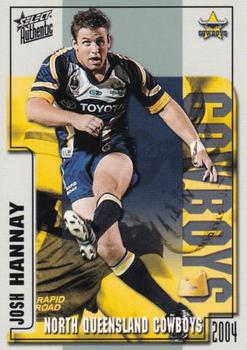 2004 Select Authentic #68 Josh Hannay Front